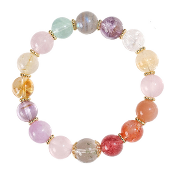[Love Lucky]Kristall-Multistein-Armband