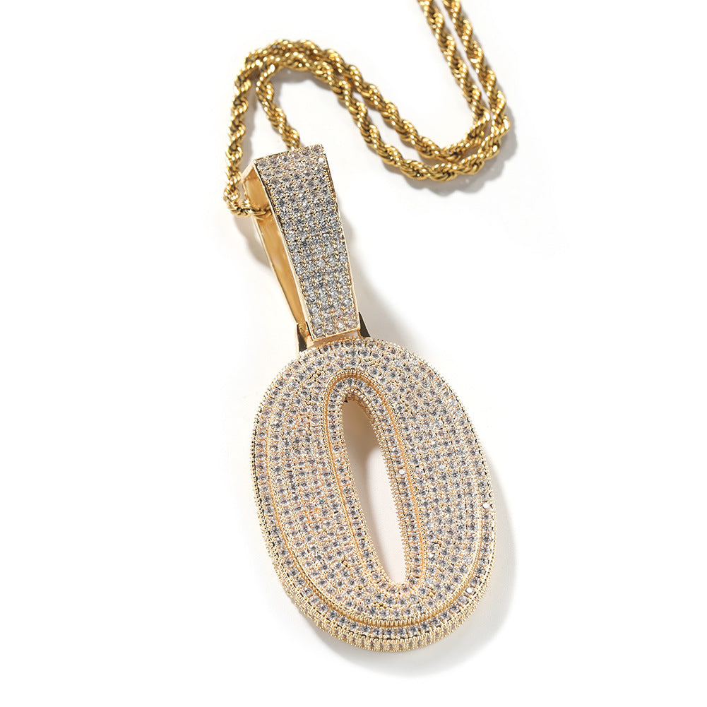Digital pendant necklace