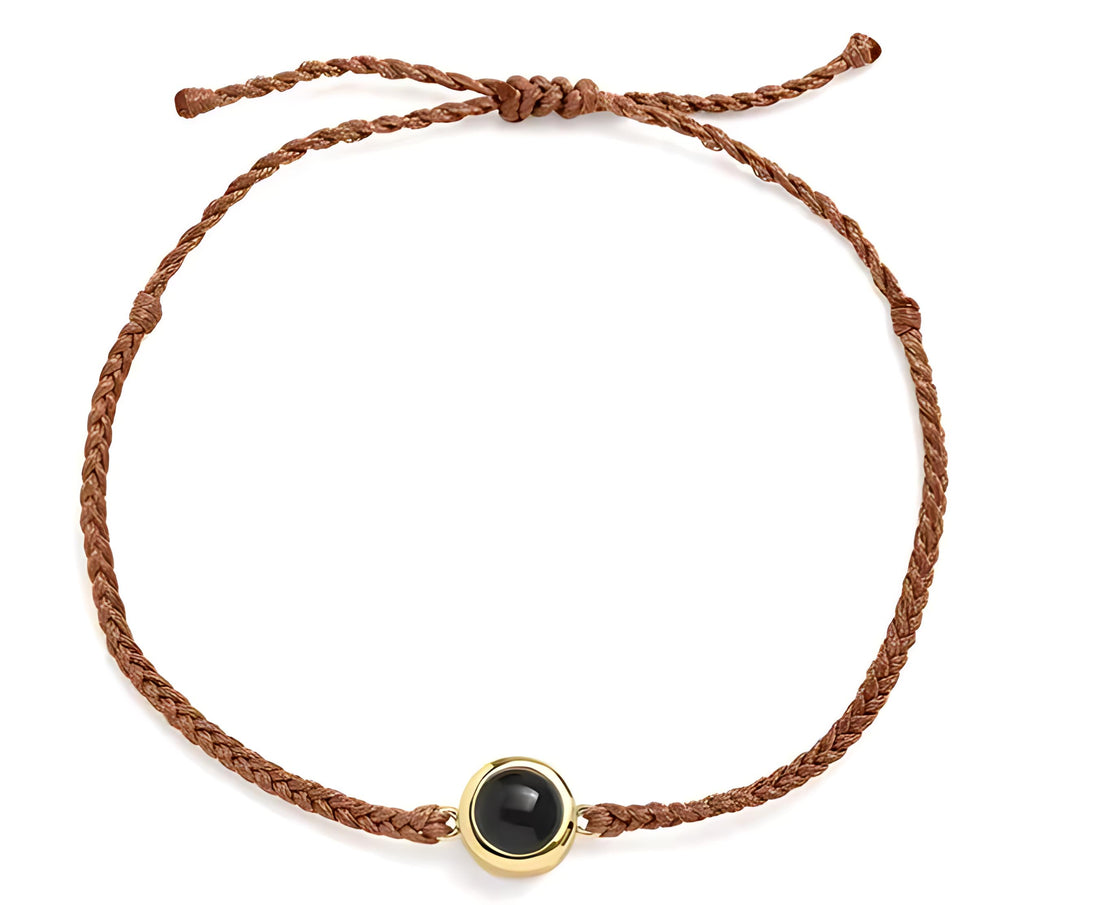 Personalisiertes kreisförmiges Fotoarmband