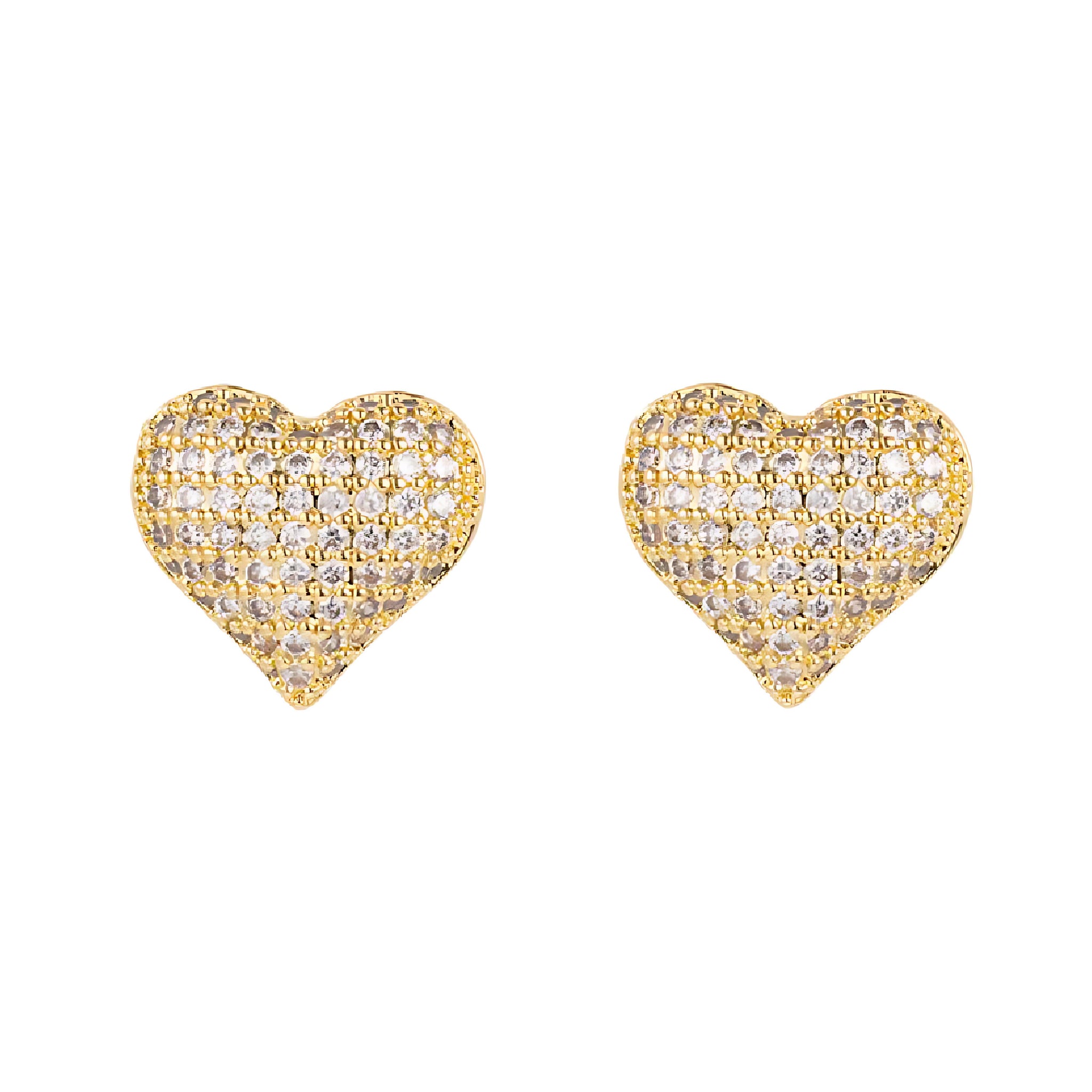 [Love Lucky]Ohrstecker mit Diamanten 