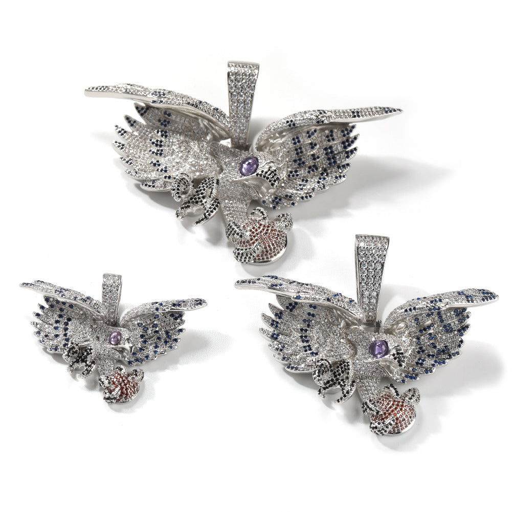 Falcon Diamond Pendant Necklace