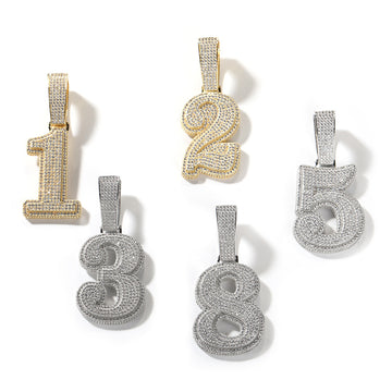 Digital pendant necklace
