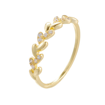 [Love Lucky]Einfacher schlichter Ring 