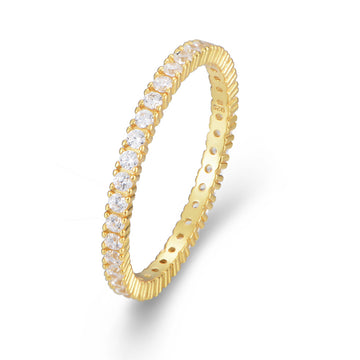 [Love Lucky]S925 Silber Zirkon voller Diamantring 