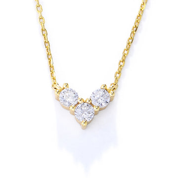 [Love Lucky]S925 Silber Licht Luxus Diamant Liebe Halskette 