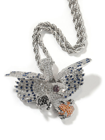 Falcon Diamond Pendant Necklace